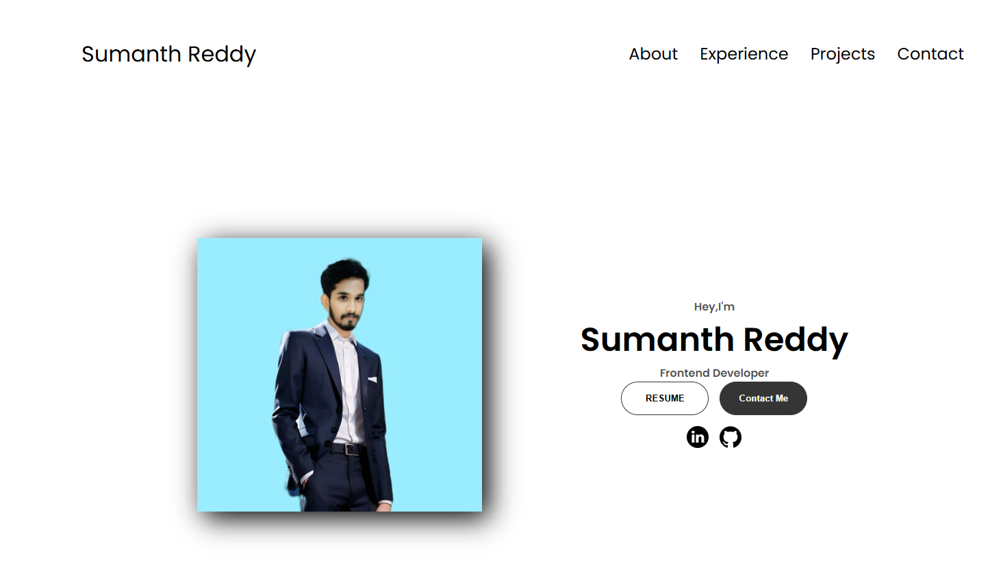 Personal Portfolio Images